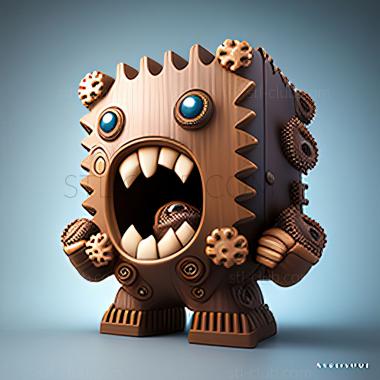 3D модель St Gears POP игра (STL)